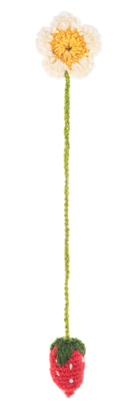 Crochet Flower Bookmark