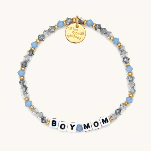 Boy Mom Cornflower Beaded Friendship Bracelet