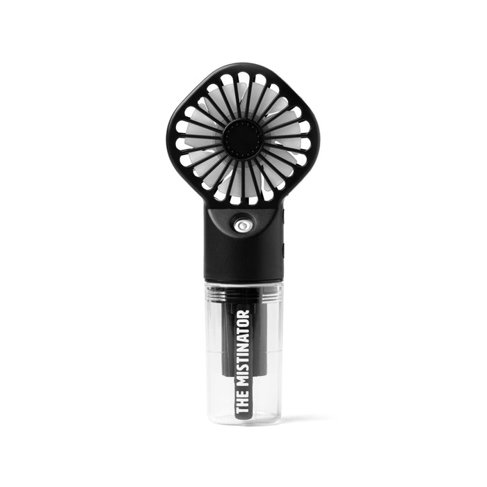 Modern Monkey® The Mistinator 2-In-1 Rechargeable Water Fan black