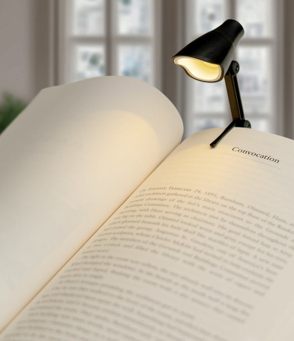 Modern Monkey® Shady Business Task & Booklight Mini LED Lamp