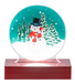 LED Light Up Retro Snowman Tabletop Figurine