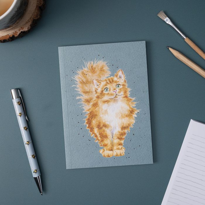 'Just Purrr-fect' Cat Small Notebook