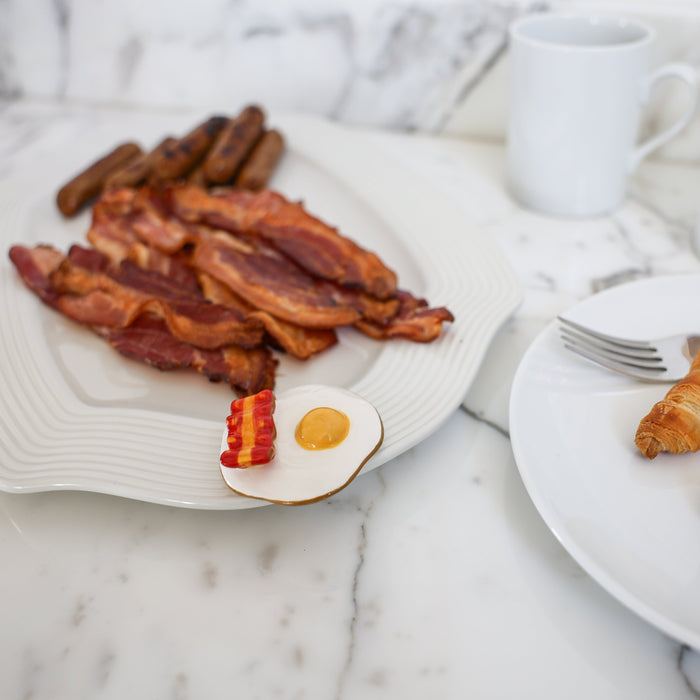 Nora Fleming wakey wakey Egg and Bacon Mini