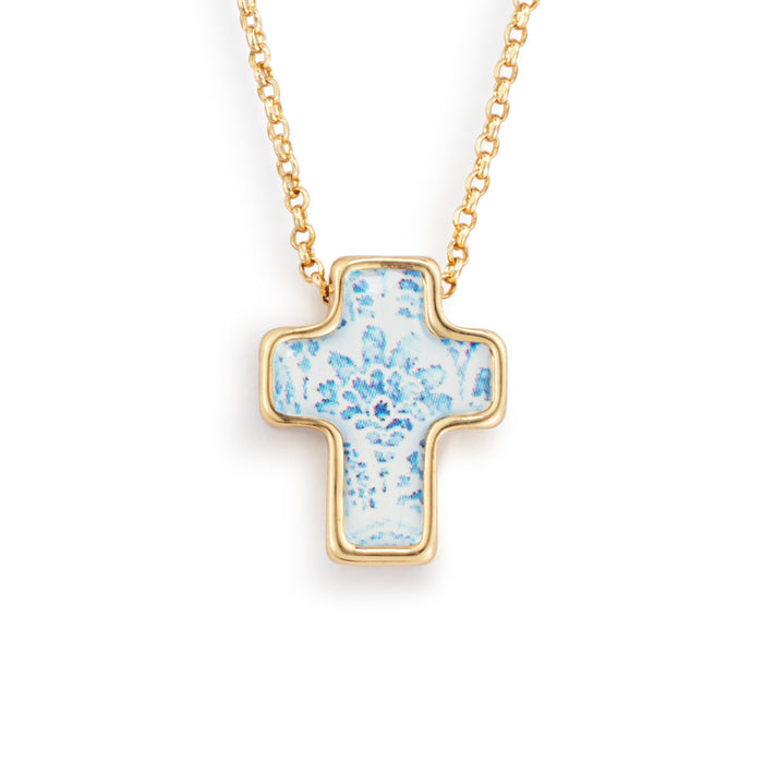 Artful Cross Necklace - Hope