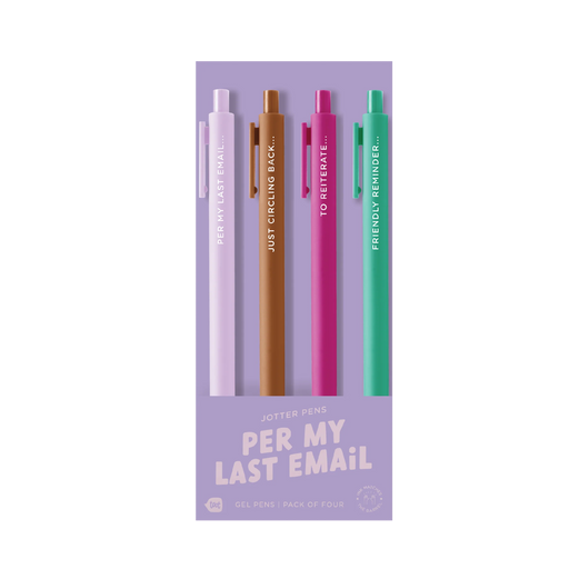 Per My Last Email... Jotter Pen Set