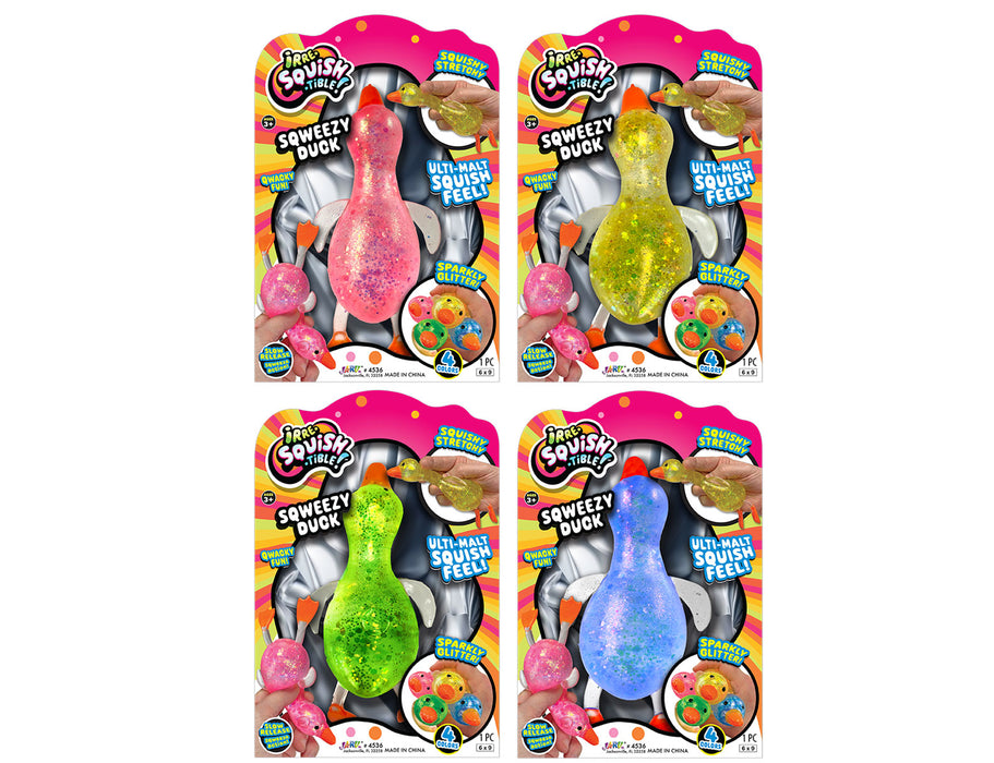 Irre-Squishtible!™ Sqweezy Duck