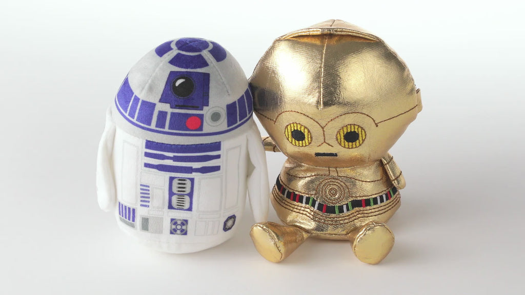Better Together Star Wars™ R2-D2™ and C-3PO™ Magnetic Plush Pair With Sound