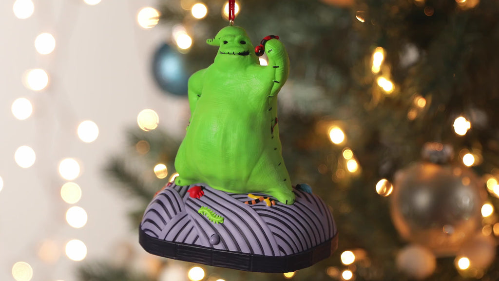 Disney Tim Burton's The Nightmare Before Christmas Oogie Boogie 2024 Ornament With Sound and Motion