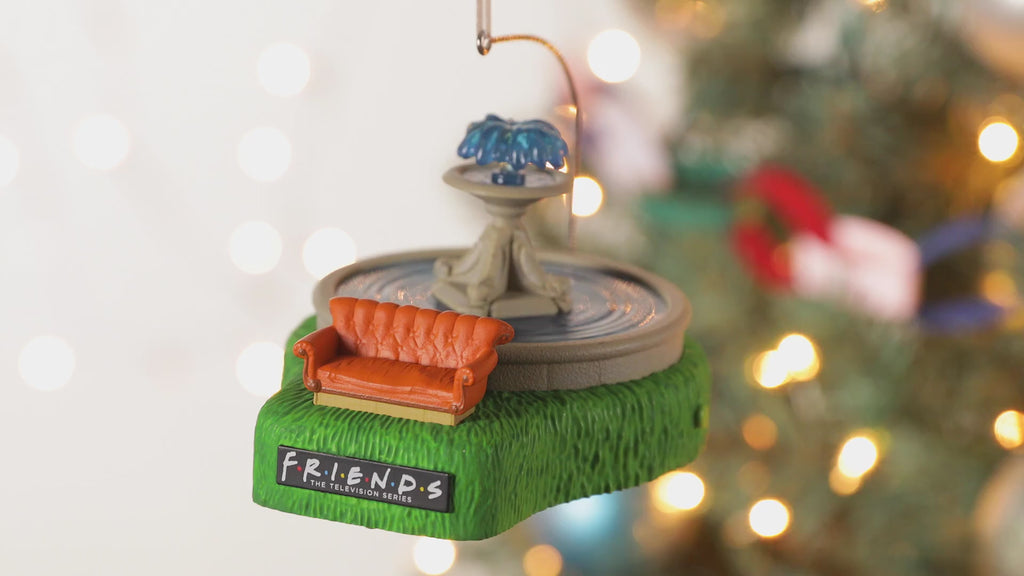 Friends 30th Anniversary 2024 Ornament With Light and Sound
