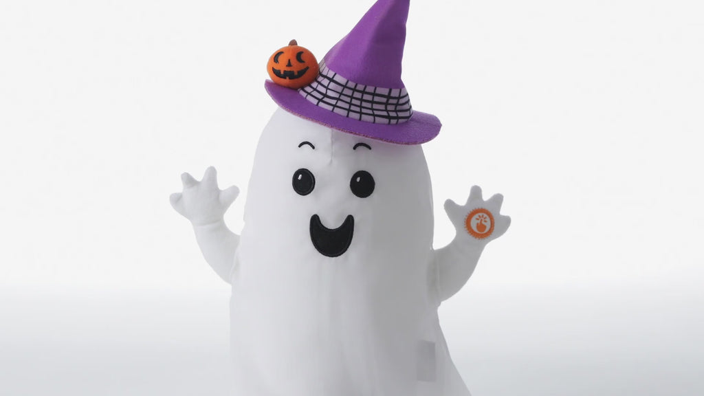 Gliding Ghost Halloween Plush With Sound and Motion