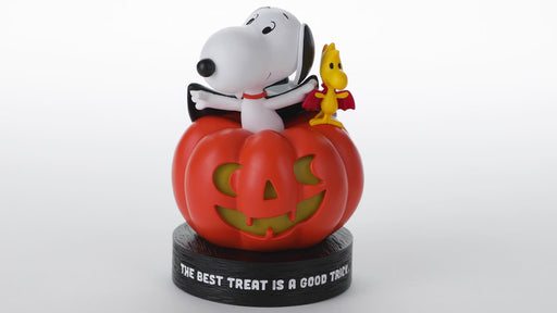 Peanuts® Vampire Snoopy and Woodstock Halloween Figurine With Light