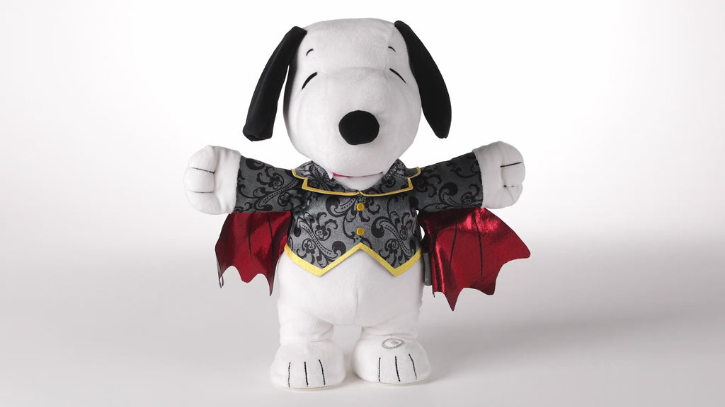 Peanuts® Snoopy the Vampire Beagle Halloween Plush With Sound and Motion