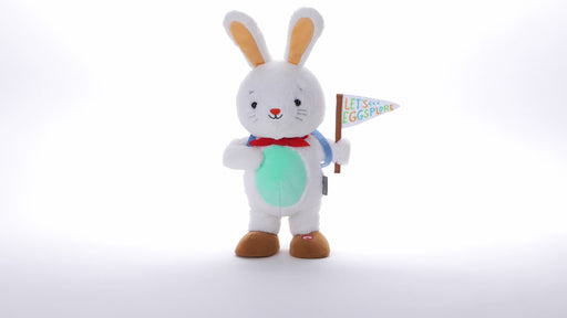 Let's Eggs-plore Singing Bunny Plush With Motion