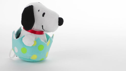Peanuts® Zip-Along Snoopy in Egg Easter Plush