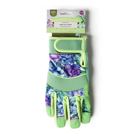 Seed & Sprout Gardening Gloves - Simply Succulent