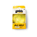 Goolala Jelly Shelly toy in its original retail packaging, featuring a yellow jelly shell with green glitter inside a clear window box.