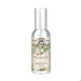 Room spray bottle with floral design on a white background