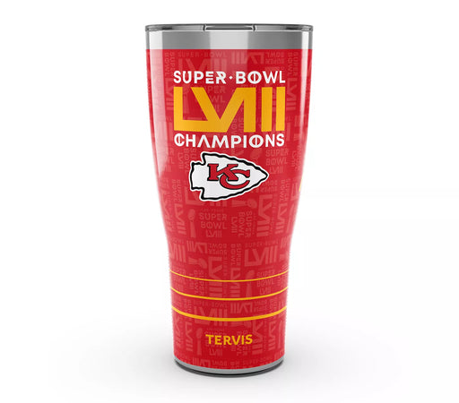 Tervis Stainless NFL® Kansas City Chiefs Super Bowl 58 Champions 30oz