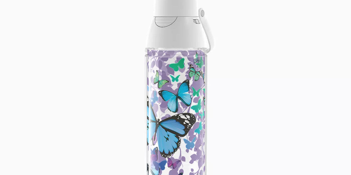 Tervis Blue Endless Butterfly Water Bottle — Trudy's Hallmark