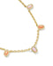 Kendra Scott Mini Elisa Gold Strand Necklace in Pink Mix