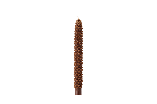 Pinecone Taper Candle Set