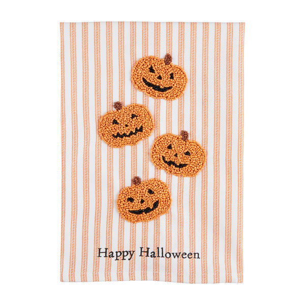 Happy Halloween Jack-O-Lantern Hand Towel