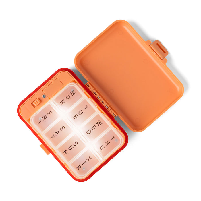 Wellness Keeper™  Light-Up Pill & Vitamin Case