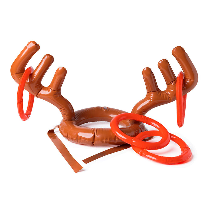 Anter Antics™️ Inflatable Reindeer Ring Toss