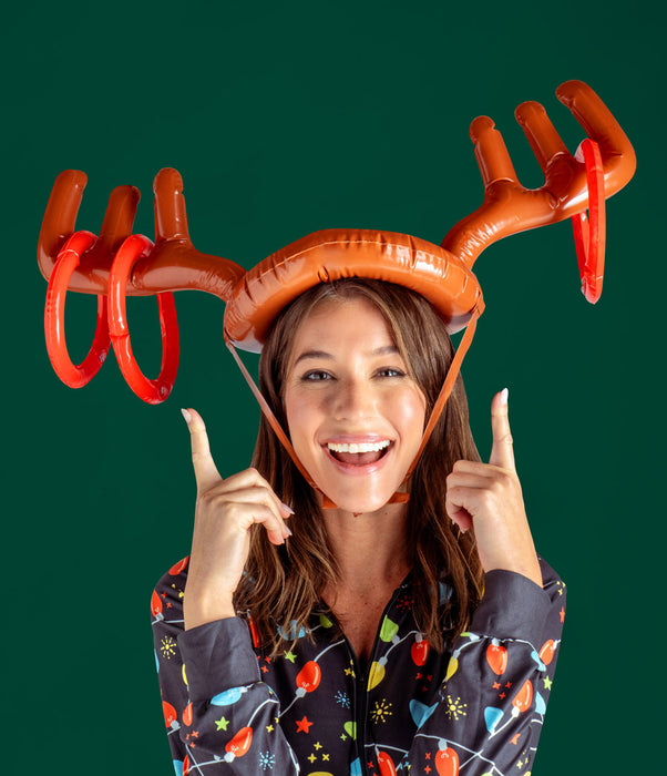 Anter Antics™️ Inflatable Reindeer Ring Toss