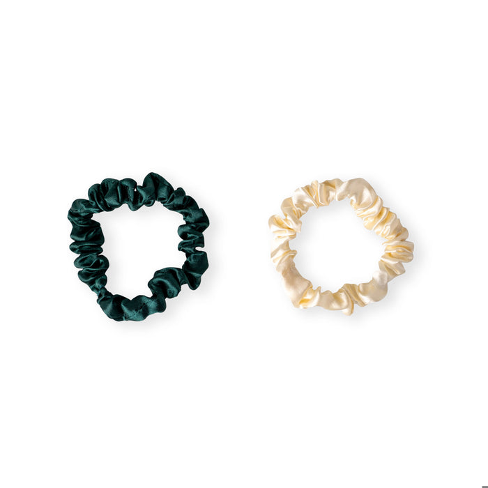 Crush™ Pretty Festive Holiday Satin Scrunchies