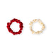 Crush™ Pretty Festive Holiday Satin Scrunchies