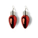 Lotsa LITES! Holiday Frost Bulb Earrings