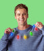 Lotsa LITES! JUMBO Flashing Holiday Necklace