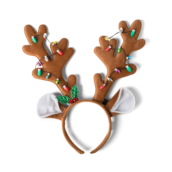 Lotsa LITES! Twinkle Tops Flashing Holiday Hat Headband