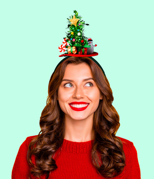 Lotsa LITES! Twinkle Tops Flashing Holiday Hat Headband