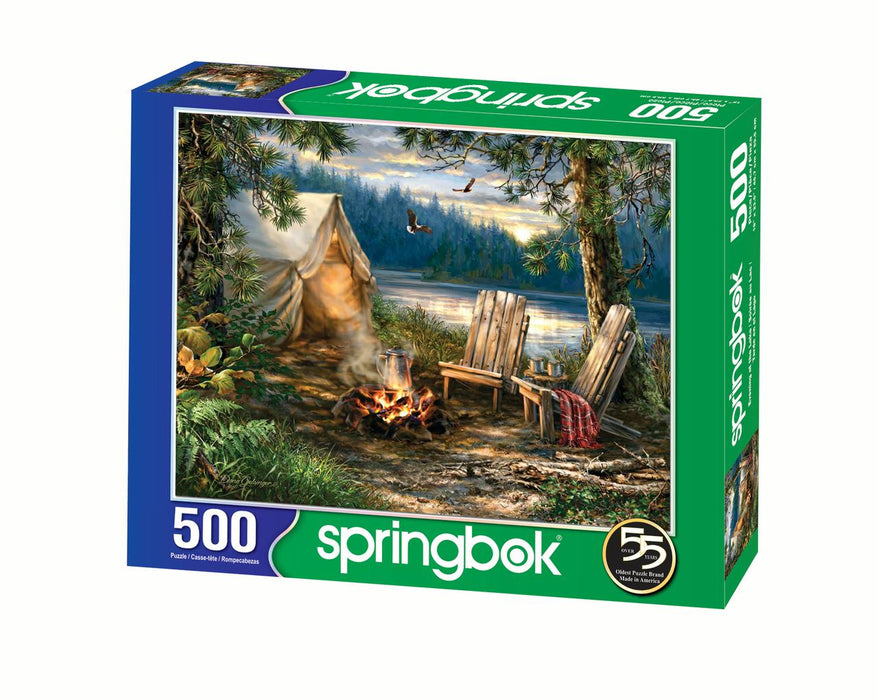 Evening at the Lake 500 Piece Jigsaw Puzzle