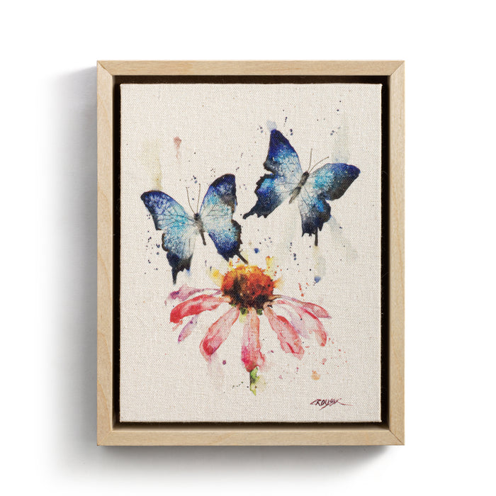Dean Crouser Butterflies & Coneflower Wall Art
