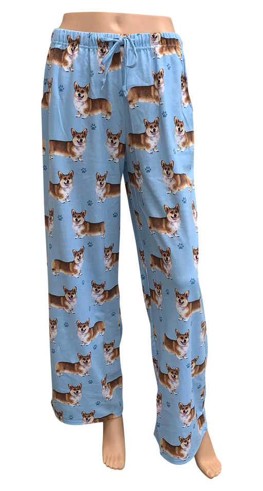 Dog Print Lounge Pants Welsh Corgi Trudy s Hallmark