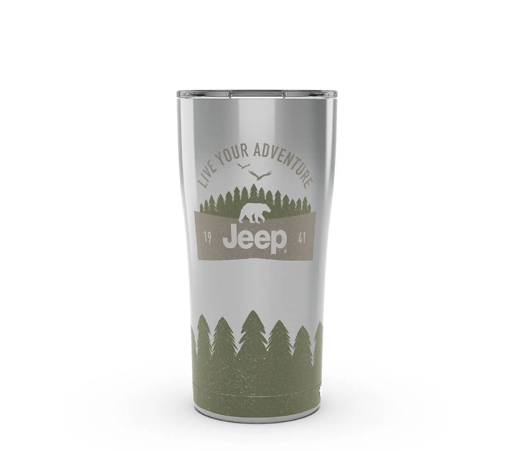 Stainless Tervis Tumbler - Jeep® Brand - Live Your Adventure