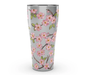 hand drawn cherry blossoms tervis stainless steel travel tumbler mug cup