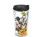 Disney Mickey Mouse Goofy Donald Duck Pluto Daisy Duck Minnie Mouse Tervis travel tumbler mug