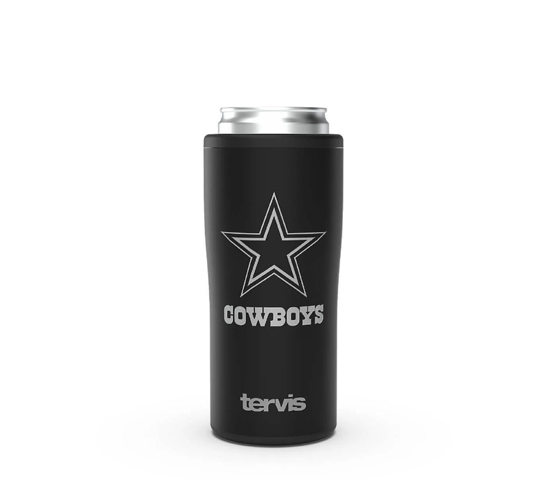 Tervis Slim Can Cooler - NFL® Dallas Cowboys Logo Black