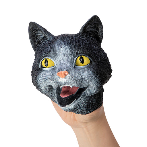 Cat Hand Puppets black
