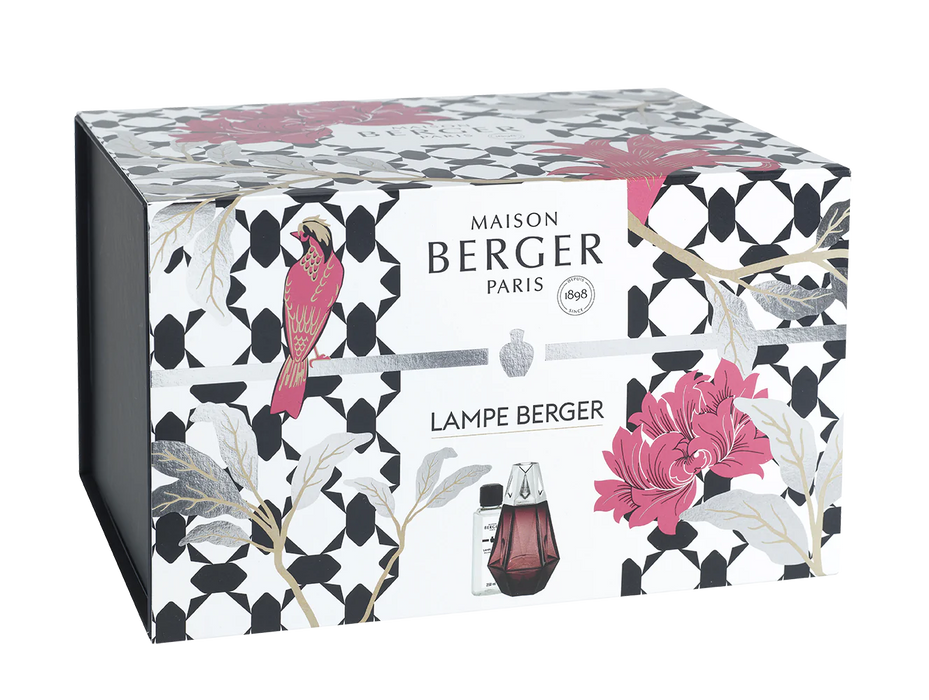 Maison Berger Lampe Berger Gift Set Prism Garnet (lamp + refill