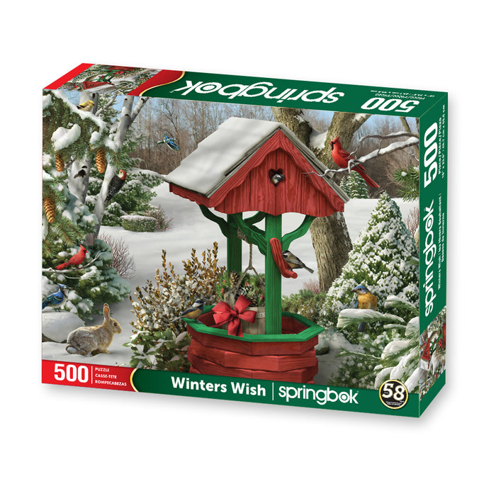 Winter's Wish 500 Piece Jigsaw Puzzle — Trudy's Hallmark