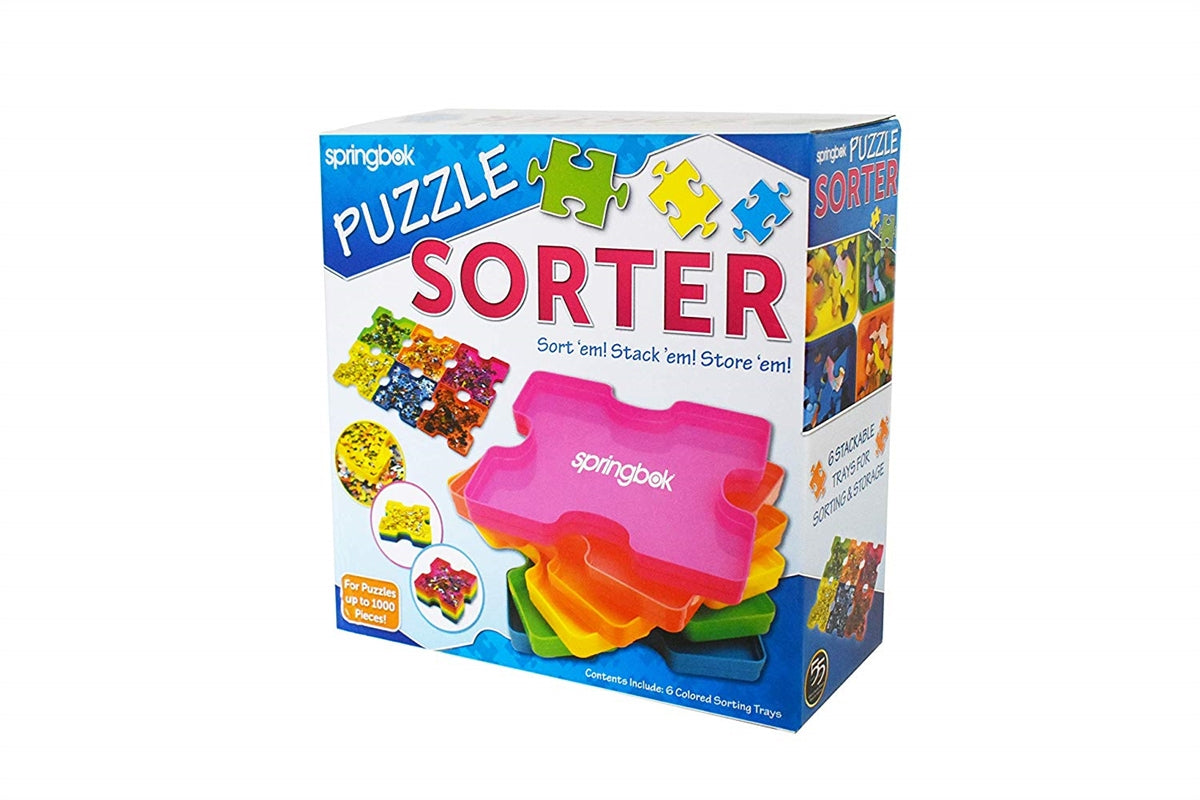 Puzzle Piece Sorting Trays, Jigsaw Puzzle