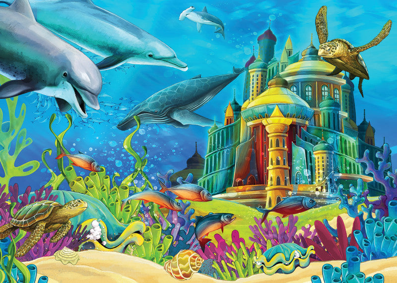 The Underwater Castle 150 Piece Jigsaw Puzzle