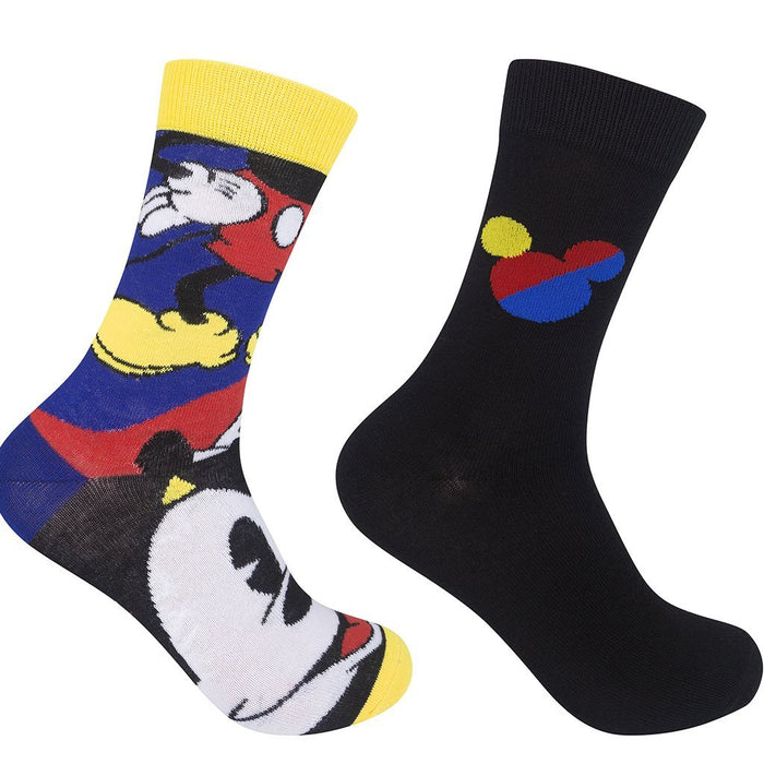 Men's Mickey Mouse Socks 2pk