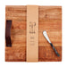 Square Leather Handle Board Set