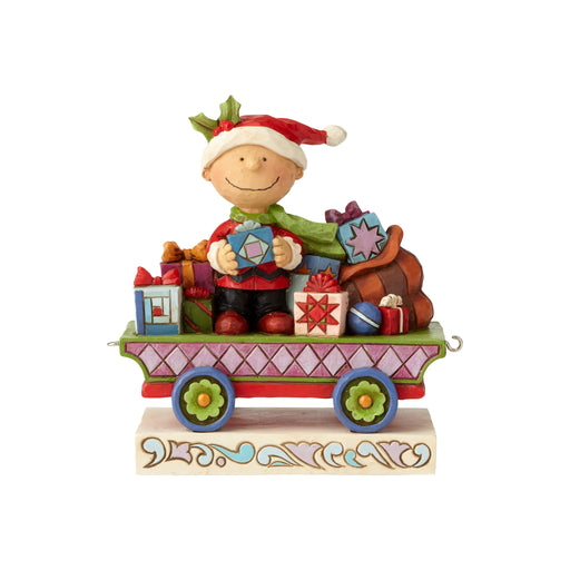 Charlie Brown Christmas Train Car by Jim Shore